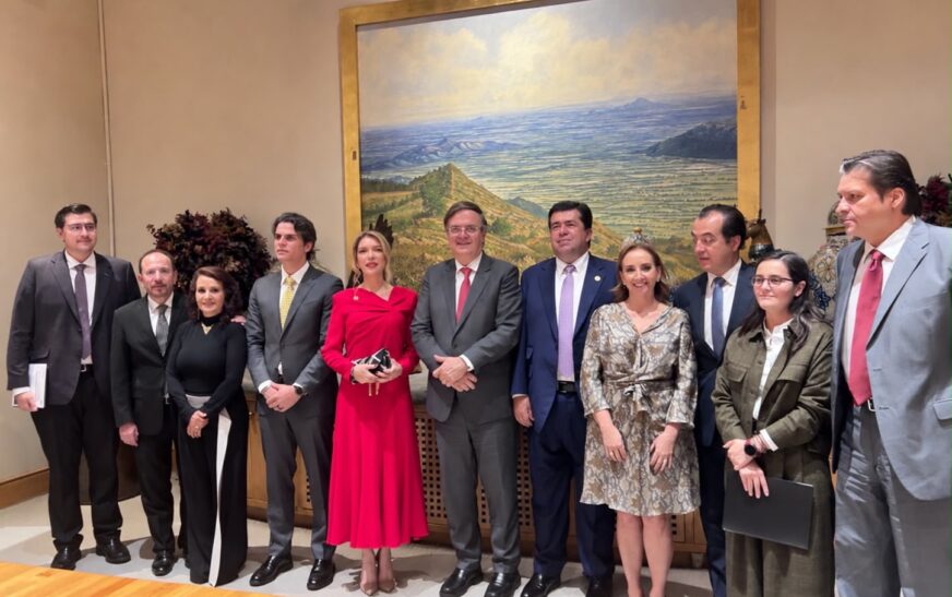 Pedro Haces y  Ebrard  coinciden en elevar al T-MEC y su revisión como “asunto de Estado”