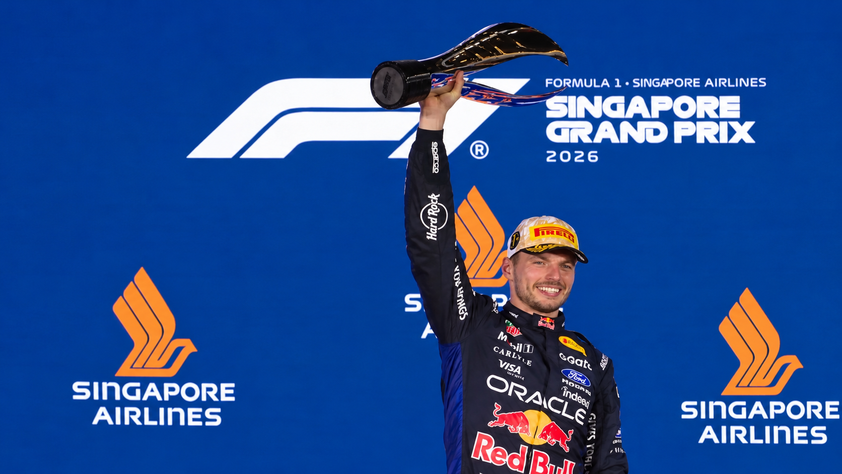Verstappen conquista el GP de Singapur